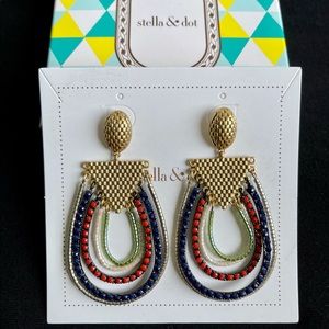 Stella & Dot Novak Statement Earrings